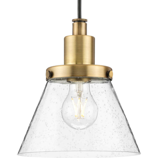 Myhouse Lighting Progress Lighting - P500382-163 - One Light Pendant - Hinton - Vintage Brass