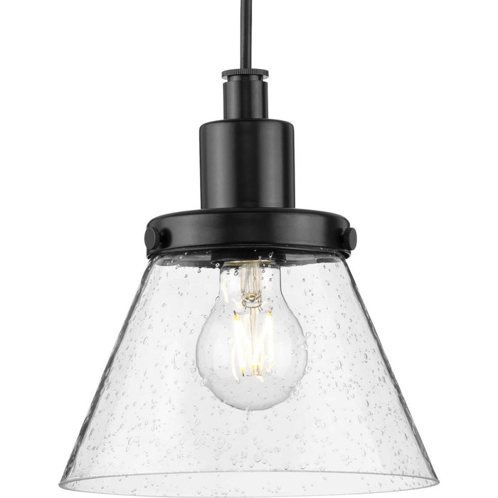 Myhouse Lighting Progress Lighting - P500382-31M - One Light Pendant - Hinton - Matte Black