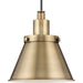 Myhouse Lighting Progress Lighting - P500383-163 - One Light Pendant - Hinton - Vintage Brass