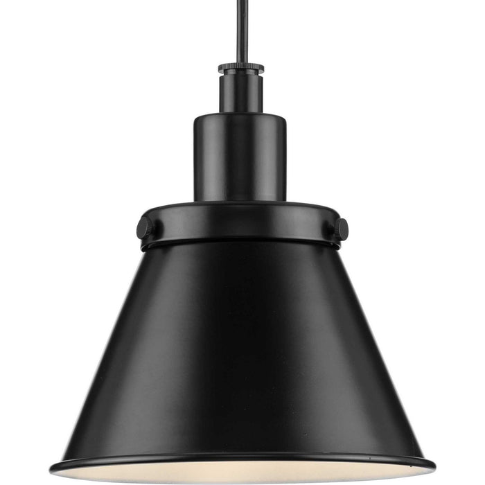 Myhouse Lighting Progress Lighting - P500383-31M - One Light Pendant - Hinton - Matte Black