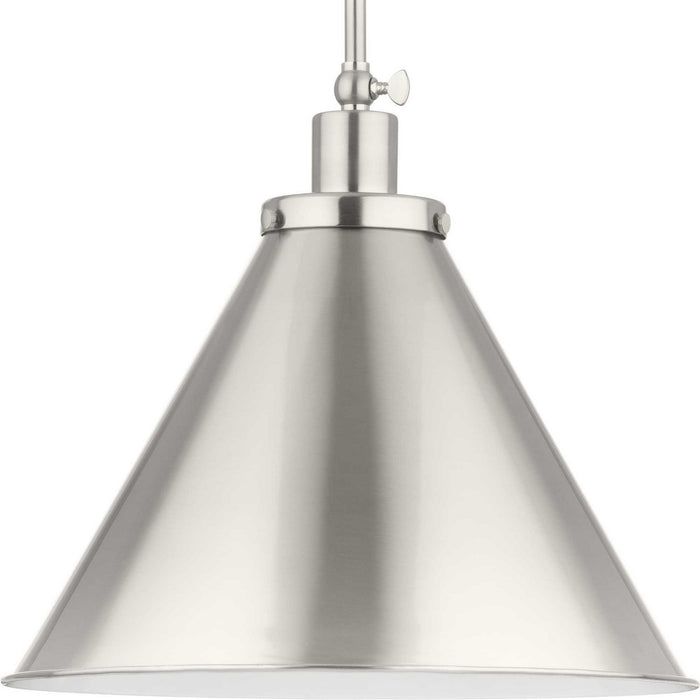 Myhouse Lighting Progress Lighting - P500385-009 - One Light Pendant - Hinton - Brushed Nickel