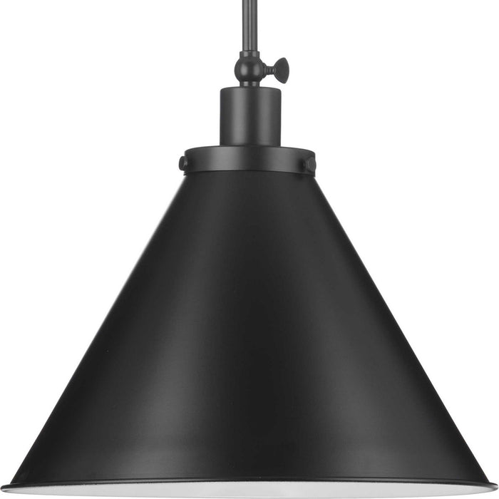 Myhouse Lighting Progress Lighting - P500385-31M - One Light Pendant - Hinton - Matte Black