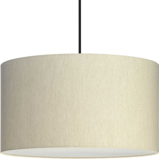 Myhouse Lighting Progress Lighting - P500387-194 - Three Light Pendant - Markor - Ecru Linen