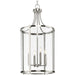 Myhouse Lighting Progress Lighting - P500391-009 - Four Light Hall & Foyer Light - Gilliam - Brushed Nickel