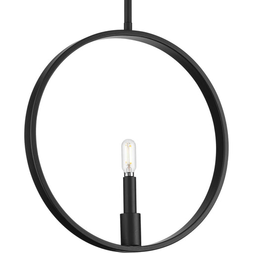 Myhouse Lighting Progress Lighting - P500412-31M - One Light Pendant - Breckenridge - Matte Black