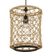 Myhouse Lighting Progress Lighting - P500419-31M - One Light Pendant - Chandra - Matte Black