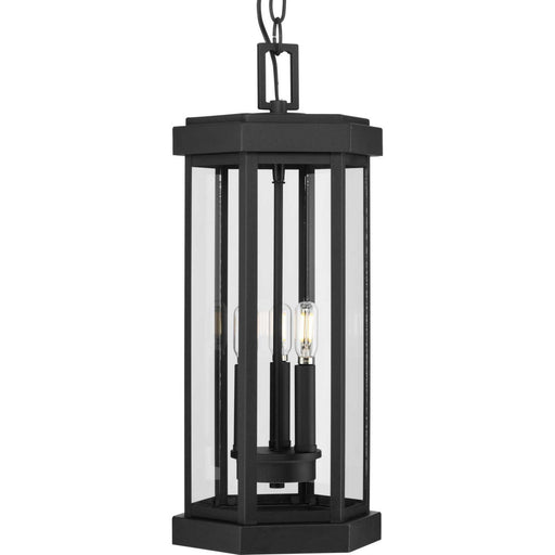 Myhouse Lighting Progress Lighting - P550132-031 - Three Light Outdoor Hanging Lantern - Ramsey - Black