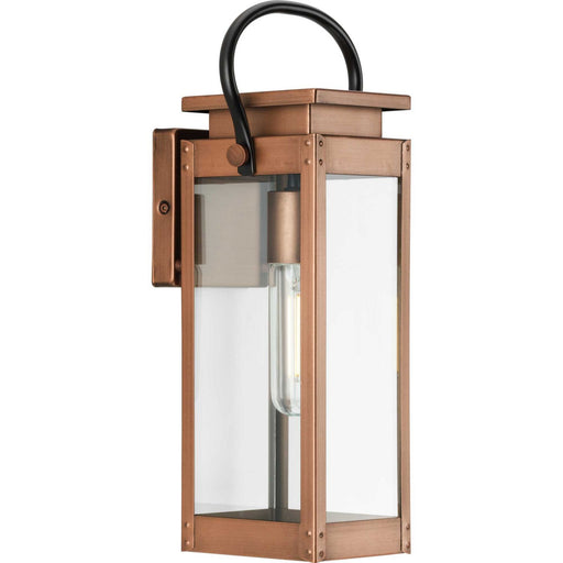 Myhouse Lighting Progress Lighting - P560004-169 - One Light Outdoor Wall Lantern - Union Square - Antique Copper (Painted)