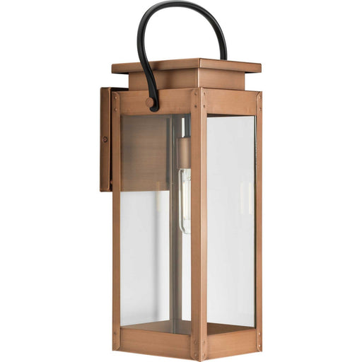 Myhouse Lighting Progress Lighting - P560006-169 - One Light Outdoor Wall Lantern - Union Square - Antique Copper (Painted)