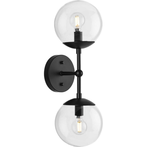 Myhouse Lighting Progress Lighting - P710114-31M - Two Light Wall Sconce - Atwell - Matte Black