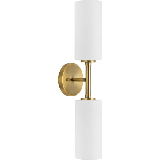 Myhouse Lighting Progress Lighting - P710116-163 - Two Light Wall Bracket - Cofield - Vintage Brass