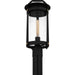 Myhouse Lighting Quoizel - CLI9009EK - One Light Outdoor Post Mount - Clifton - Earth Black