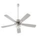 Myhouse Lighting Quorum - 14525-65 - 52"Patio Fan - Ovation Patio - Satin Nickel