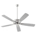 Myhouse Lighting Quorum - 1452-65 - 52"Patio Fan - Ovation Patio - Satin Nickel