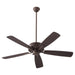 Myhouse Lighting Quorum - 1452-86 - 52"Patio Fan - Ovation Patio - Oiled Bronze