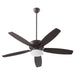 Myhouse Lighting Quorum - 17052-186 - 52"Patio Fan - Breeze Patio Plus 52 - Oiled Bronze