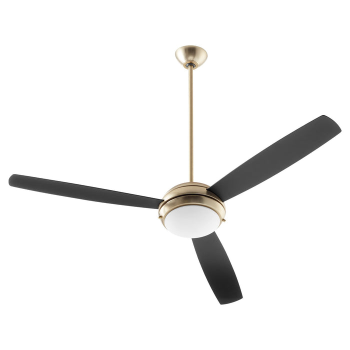 Myhouse Lighting Quorum - 20603-80 - 60" Ceiling Fan - Expo - Aged Brass