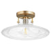 Myhouse Lighting Quorum - 2820-13-80 - One Light Dual Mount - Marbled Dual Mounts - Aged Brass