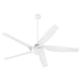 Myhouse Lighting Quorum - 41655-8 - 65" Ceiling Fan - Fury - Studio White