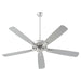 Myhouse Lighting Quorum - 4605-65 - 60" Ceiling Fan - Ovation - Satin Nickel