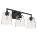 Myhouse Lighting Quorum - 5005-3-159 - Three Light Vanity - Eldorado - Matte Black