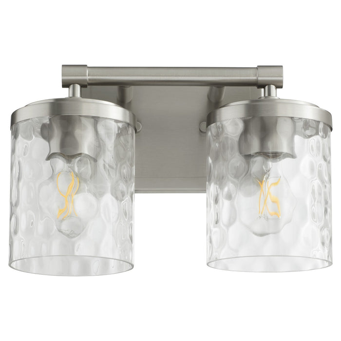 Myhouse Lighting Quorum - 517-2-65 - Two Light Vanity - Starky - Satin Nickel