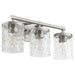 Myhouse Lighting Quorum - 517-3-65 - Three Light Vanity - Nimbus - Satin Nickel