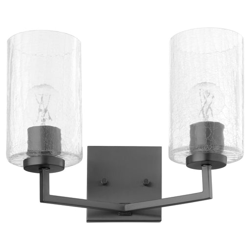 Myhouse Lighting Quorum - 5174-2-59 - Two Light Wall Mount - Merrick - Matte Black