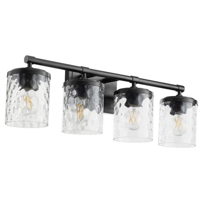 Myhouse Lighting Quorum - 517-4-59 - Four Light Vanity - Starky - Matte Black