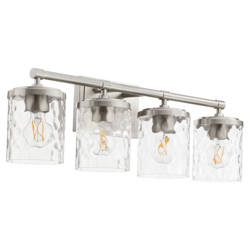 Myhouse Lighting Quorum - 517-4-65 - Four Light Vanity - Starky - Satin Nickel