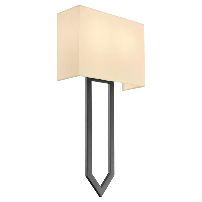 Myhouse Lighting Quorum - 5478-2-59 - Two Light Wall Sconce - Bolivar - Matte Black