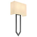 Myhouse Lighting Quorum - 5478-2-59 - Two Light Wall Sconce - Bolivar - Matte Black