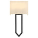 Myhouse Lighting Quorum - 5478-2-59 - Two Light Wall Sconce - Bolivar - Matte Black