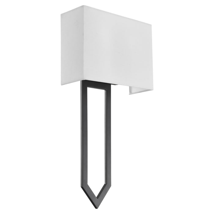 Myhouse Lighting Quorum - 5478-2-59 - Two Light Wall Sconce - Bolivar - Matte Black