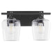 Myhouse Lighting Quorum - 558-2-59 - Two Light Vanity - Veno - Matte Black