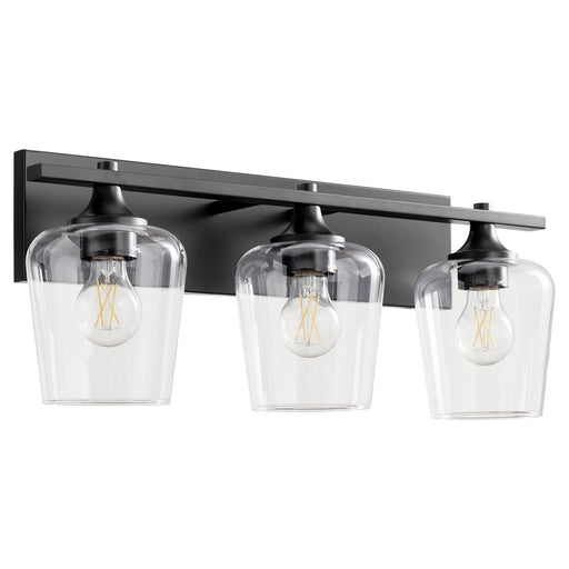 Myhouse Lighting Quorum - 558-3-59 - Three Light Vanity - Veno - Matte Black