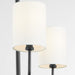 Myhouse Lighting Quorum - 657-3-59 - Three Light Chandelier - Harmony - Matte Black