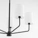 Myhouse Lighting Quorum - 657-5-59 - Five Light Chandelier - Harmony - Matte Black