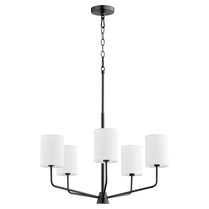 Myhouse Lighting Quorum - 657-5-59 - Five Light Chandelier - Harmony - Matte Black