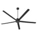 Myhouse Lighting Quorum - 80805-59 - 80" Ceiling Fan - Revel - Matte Black