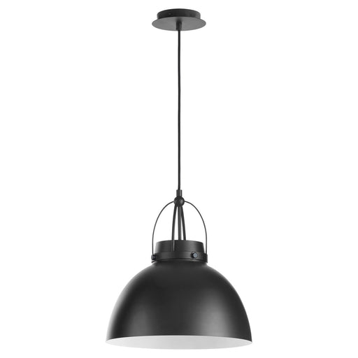 Myhouse Lighting Quorum - 823-59 - One Light Pendant - Picture Lights - Matte Black