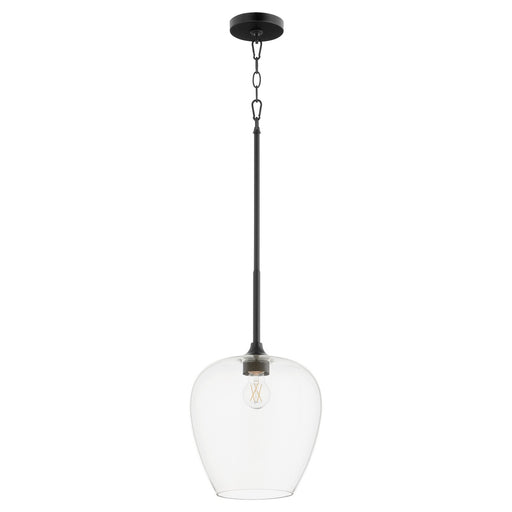 Myhouse Lighting Quorum - 858-59 - One Light Pendant - Veno - Matte Black