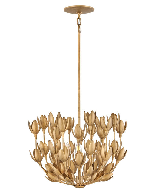 Myhouse Lighting Hinkley - 30011BNG - LED Pendant - Flora - Burnished Gold