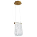 Myhouse Lighting Oxygen - 3-602-40 - LED Pendant - Veer - Aged Brass