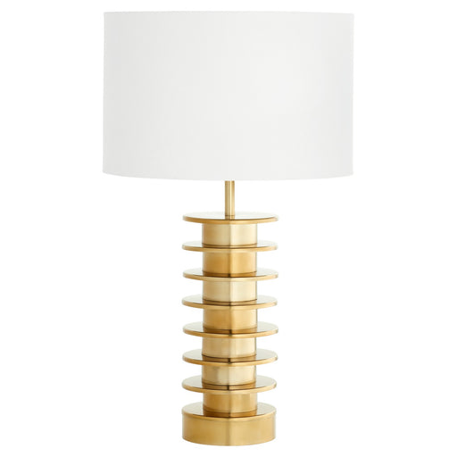 Myhouse Lighting Cyan - 11390-1 - LED Table Lamp - Alessio - Aged Brass
