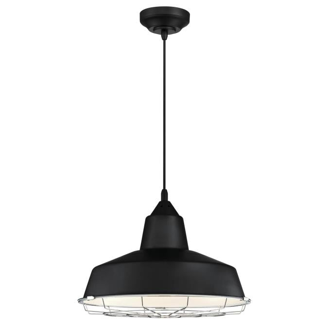 Myhouse Lighting Westinghouse Lighting - 6131900 - LED Pendant - Academy - Black