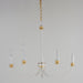 Myhouse Lighting Maxim - 11375WWTGL - Five Light Chandelier - Charlton - Weathered White/Gold Leaf