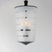 Myhouse Lighting Maxim - 12443CLFTBK - Three Light Pendant - Copacabana - Black