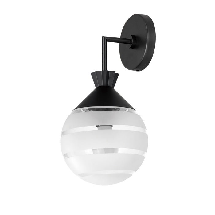 Myhouse Lighting Maxim - 12444CLFTBK - One Light Outdoor Wall Sconce - Copacabana - Black