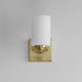 Myhouse Lighting Maxim - 20030SWSBR - One Light Wall Sconce - Deven - Satin Brass